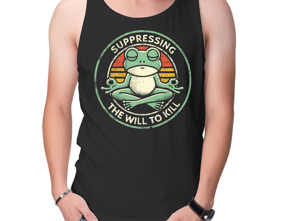 Suppressing The Will To Kill