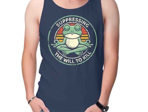 Suppressing The Will To Kill