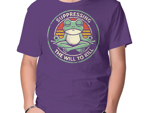 Suppressing The Will To Kill
