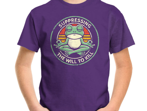 Suppressing The Will To Kill