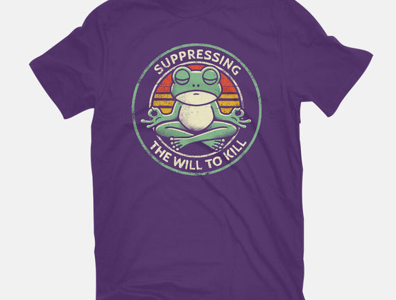 Suppressing The Will To Kill