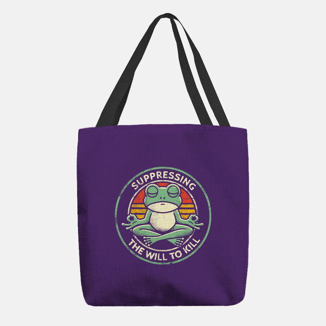Suppressing The Will To Kill-None-Basic Tote-Bag-BridgeWalker