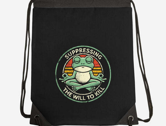 Suppressing The Will To Kill