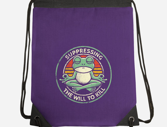 Suppressing The Will To Kill