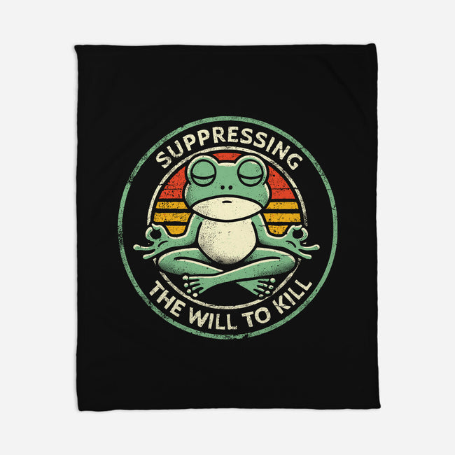 Suppressing The Will To Kill-None-Fleece-Blanket-BridgeWalker
