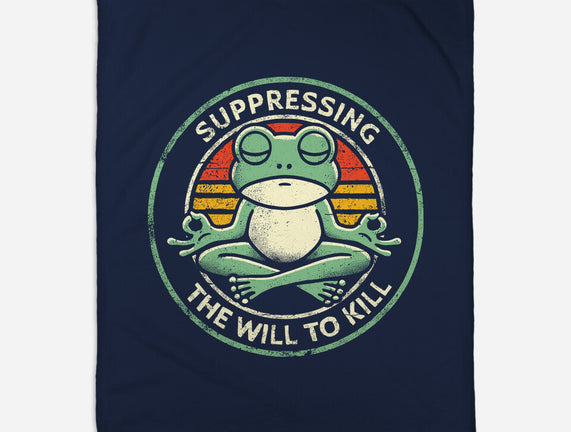 Suppressing The Will To Kill