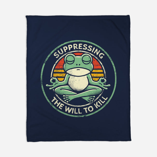 Suppressing The Will To Kill-None-Fleece-Blanket-BridgeWalker