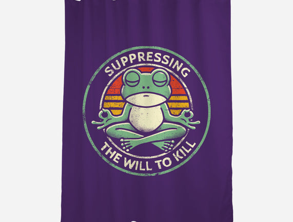 Suppressing The Will To Kill