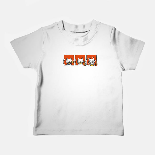 Hot Sauce Cat-Baby-Basic-Tee-Wenceslao A Romero