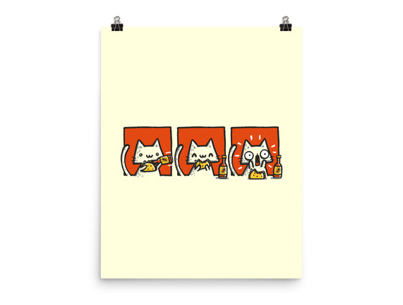 Hot Sauce Cat