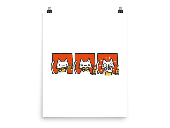 Hot Sauce Cat