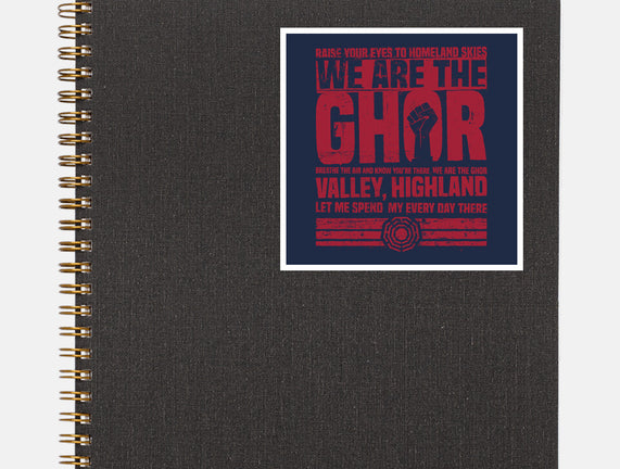 We Are The Ghor