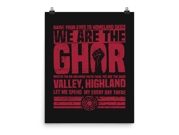 We Are The Ghor
