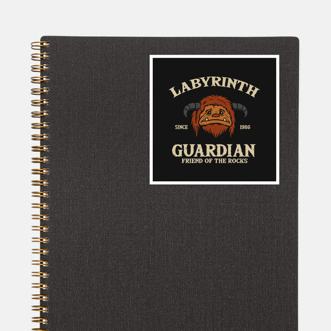 Labyrinth Guardian-None-Glossy-Sticker-Melonseta