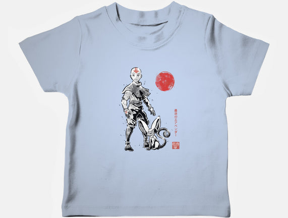 Air Bender Sumi-e