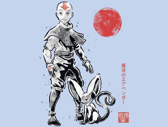 Air Bender Sumi-e