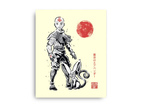 Air Bender Sumi-e