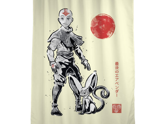 Air Bender Sumi-e