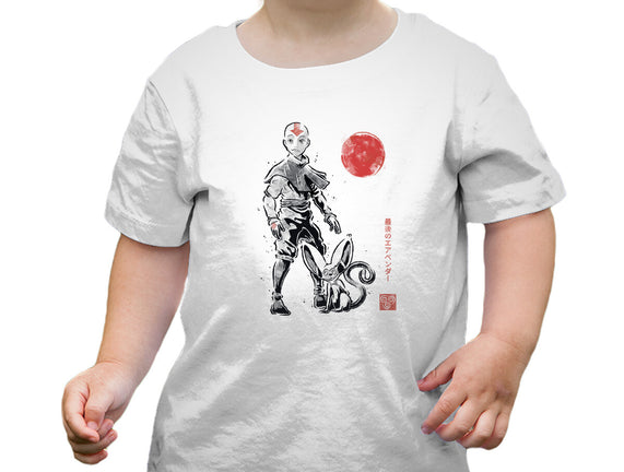 Air Bender Sumi-e