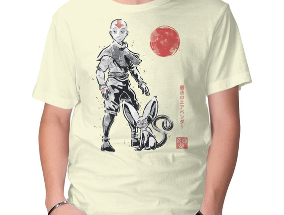 Air Bender Sumi-e