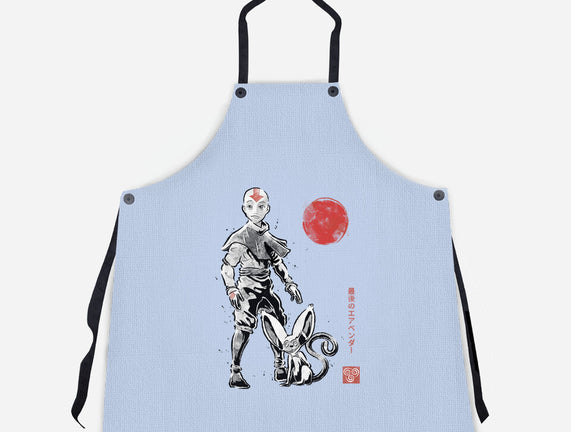 Air Bender Sumi-e