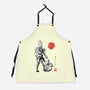 Air Bender Sumi-e-Unisex-Kitchen-Apron-Astrobot Invention