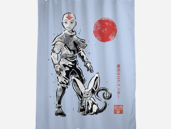 Air Bender Sumi-e