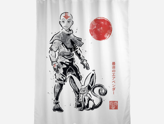 Air Bender Sumi-e