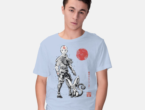 Air Bender Sumi-e