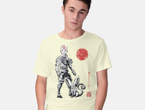 Air Bender Sumi-e