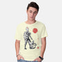 Air Bender Sumi-e-Mens-Basic-Tee-Astrobot Invention