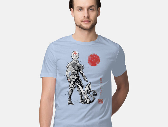 Air Bender Sumi-e