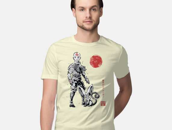 Air Bender Sumi-e