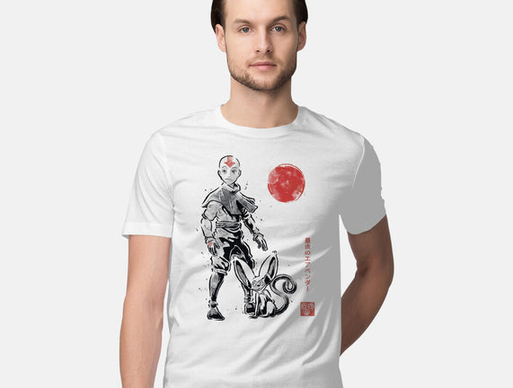 Air Bender Sumi-e