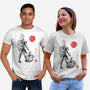 Air Bender Sumi-e-Unisex-Basic-Tee-Astrobot Invention