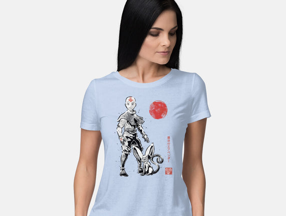 Air Bender Sumi-e