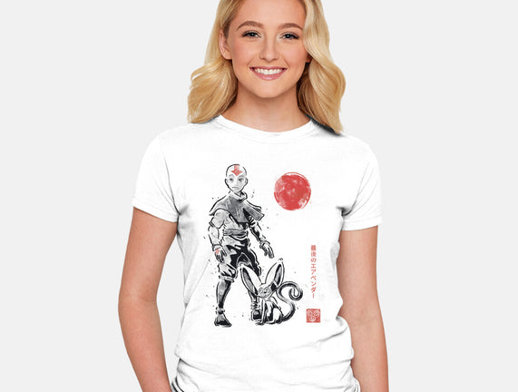 Air Bender Sumi-e