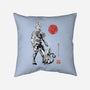 Air Bender Sumi-e-None-Removable Cover w Insert-Throw Pillow-Astrobot Invention