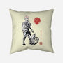 Air Bender Sumi-e-None-Removable Cover w Insert-Throw Pillow-Astrobot Invention