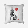 Air Bender Sumi-e-None-Removable Cover w Insert-Throw Pillow-Astrobot Invention