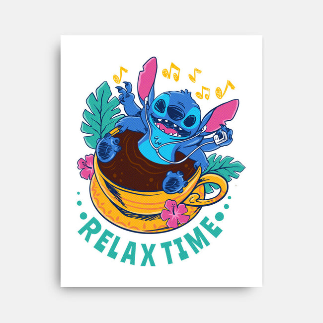 Relax For Coffee Time-None-Stretched-Canvas-spoilerinc
