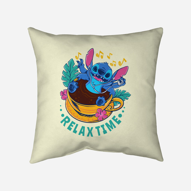 Relax For Coffee Time-None-Removable Cover w Insert-Throw Pillow-spoilerinc