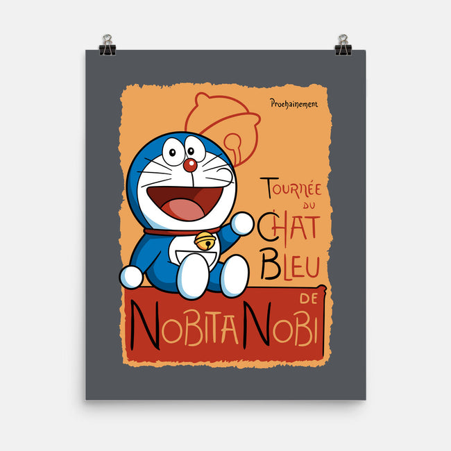 Le Chat Bleu-None-Matte-Poster-jasesa