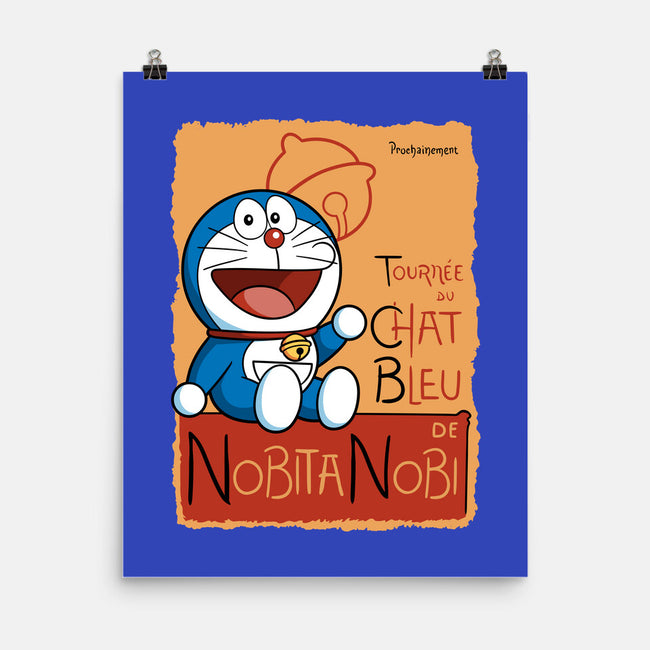 Le Chat Bleu-None-Matte-Poster-jasesa