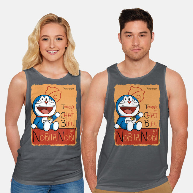 Le Chat Bleu-Unisex-Basic-Tank-jasesa