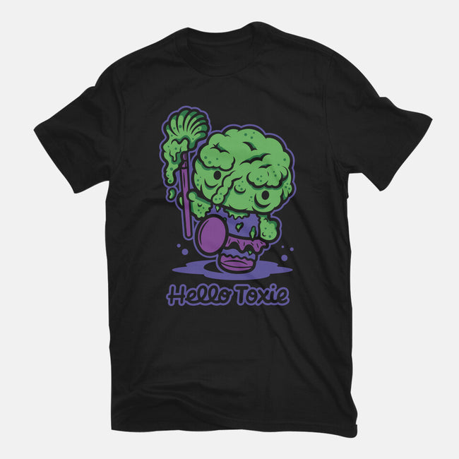 Hello Toxie-Womens-Basic-Tee-demonigote
