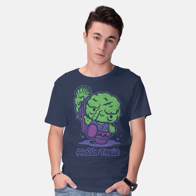 Hello Toxie-Mens-Basic-Tee-demonigote