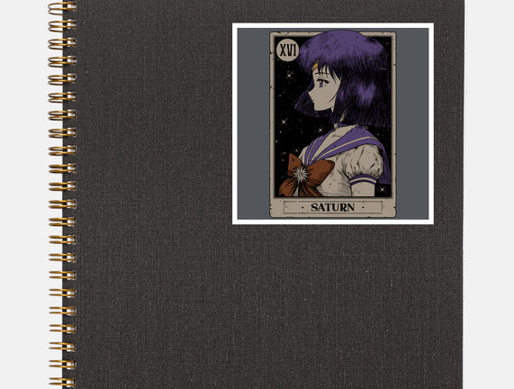 Saturn Tarot Card