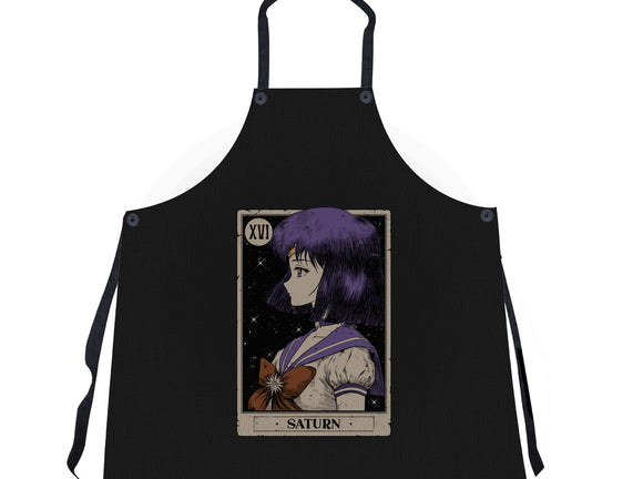 Saturn Tarot Card