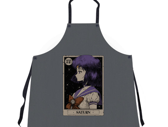 Saturn Tarot Card